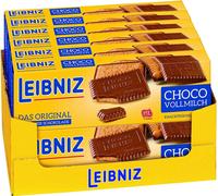 Leibniz Choco Biscuits au beurre avec du chocolat croquant 125g paquet de 12