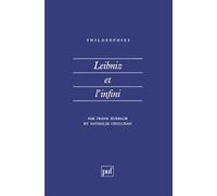 Leibniz et l'infini - Frank Burbage - Puf - Poche - Livre