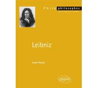 Leibniz - Jeanne Roland - Ellipses - broché - Etude