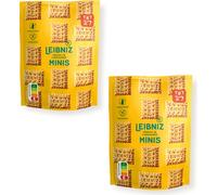 Leibniz MINIS sans gluten et sans lactose délicieux biscuits au beurre 100g 2er Pack