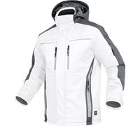 Leibwächter Flex-Line, veste d'hiver softshell blanc/gris FLEXI24