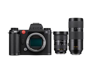 Leica 10672 SL3-S Vario + 24-70 mm F/2.8 + 70-200 mm F/2.8 kit | ✅+ garantie gratuit de 5 ans