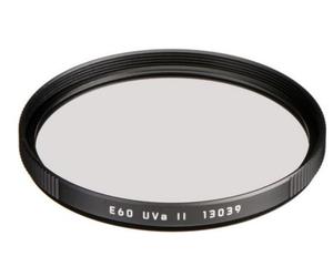 Leica 13039 Filtre UVa II E60 Noir