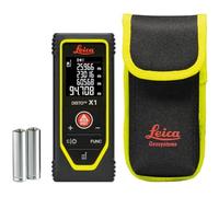 Leica DISTO X1 - lasermètre Robuste (Indice de Protection IP65) avec NFC et Bluetooth (appli) et Simple opération (Utilisation en intérieur avec Une portée de 100 m)