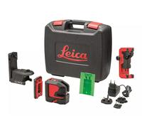 Leica Lino L2P5G-1 Laser À Lignes Croisées Dans Un Coffret Avec Trépied - Vert - 2 Lignes - IP54