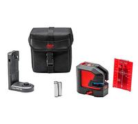Leica Lino L2s - laser ligne en croix avec adaptateur magnétique innovant, en sacoche (laser vert, portée : 25 m)