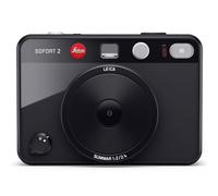 Leica Sofort 2 Appareil photo numérique et instantané avec écran LCD, 2 déclencheurs, 10 effets d'objectif et prise en charge de l'application Leica FOTOS (Noir)