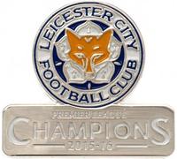 Leicester City FC - Insigne "Champions" TA3662 (Taille unique) (Coloré)