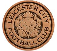 Leicester City FC - Insigne - Métal TA6237 (Taille unique) (Or)