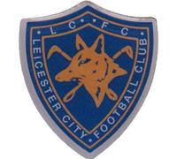 Leicester City FC - Retro - Emblème, métal TA6012 (taille unique) (Bleu)