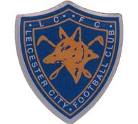 Leicester City FC - Rétro - Insigne - Métal SG19316 (Taille unique) (Bleu/Or)