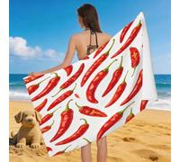Leichong Serviette de Plage Paon Style Chinois, 3D Fleurs et Oiseaux Grande Serviette de Bain Microfibre, Drap de Plage Séchage Rapide e Anti Sable pour Piscine Voyage, 90x180 cm