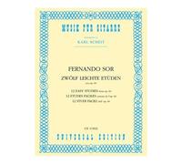 Leichte Etudes(12) Opus 60 / Recueil