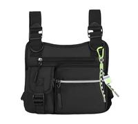 Leichter Wander- Sac à bandoulière pour homme | Robuste Vielseitige Weste Mit 3D-Schnitt Für Outdoor Sport Fitness Motorrad Training Jagd, noir, Consulte la descripción, Voir description