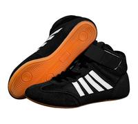 Leichtrit Chaussure Boxe,Chaussures De Lutte Homme,Chaussures De Boxe Montantes,Chaussures De Lutte pour Hommes,Femmes,Respirant,Tige en Mesh,Convient Aux Sports De Combat,AthléTisme,Fitness