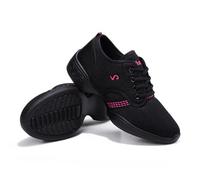 Leichtrit Chaussures de Sport Jazz pour Femmes,Chaussures Sport Danse Femme Léger,Moderne Jazz Danse Latine Gym Sneakers,Léger et Respirant,Respirant Mesh,conviennent Jazz,Claquettes,Street Jazz