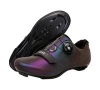 Leichtrit Chaussures Veloroute,Chaussures Veloroute Homme,Chaussures De VéLointéRieur,Chaussure VTT Homme Automatique,AntidéRapant,Semelle Dure,sans Verrouillage,pour VTT Ou VéLo De Route