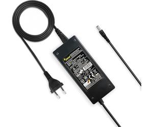 LEICKE Chargeur 42V 2A pour Trotinette Électrique et Vélo Électrique 36V, Connecteur DC 5,5x2,1mm, Compatible avec UrbanGlide Ride 100, UrbanBike 140/160, MoovWay, Fiido, Câble 3m