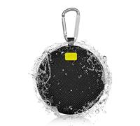 LEICKE Mini Enceinte Bluetooth Portable Étanche pour Piscine & Plage IPX5 Autonomie 8 hrsDJ Roxxx Enceinte Bluetooth Portable légère, aux Basses intenses avec Mousqueton
