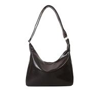 LEIDJGUN Sac à bandoulière élégant et tendance pour femme avec fermeture éclair, café