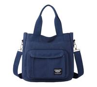 LEIDJGUN Sac à bandoulière tendance avec sangle réglable, sac à main décontracté, sac à bandoulière pratique pour les trajets quotidiens et la randonnée, bleu