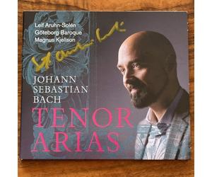 Leif Aruhn-Solén - Bach: Tenor Arias Vol. 1+2 - Bundle - Autographed Edition (Signed by the Artist)