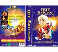 Leif Ericson - Der Junge, der Amerika entdeckte [Verleihversion] [VHS] - Import Allemagne