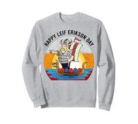Leif Erikson Day Navigateur et Explorateur du Patrimoine Nord-américain Sweatshirt
