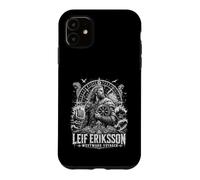 Leif Eriksson Westward Voyager, Explorateur Viking Nordique Coque pour iPhone 11