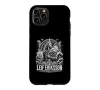 Leif Eriksson Westward Voyager, Explorateur Viking Nordique Coque pour iPhone 11 Pro