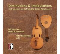 Leif Henrikson Diminutions & Intabulations: Instrument (CD) (PRESALE 31/12/2026)