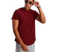 Leif Nelson pour des Hommes Oversize T-Shirt Hoodie Sweatshirt col Rond Encolure Manche Courte Longsleeve Top Basic Shirt Crew Neck Vintage Sweatshirt LN6324