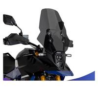 LEIFEIS Pare-Brise Avant de Moto pour Suzuki V-Strom 800 DE 800DE DL800DE, Déflecteur de Vent Surélevé et Élargi, Acrylique, 51 Smoke Grey