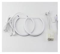 LEIFEIS Phares Avant Pour A4 S4 Pour RS4 B7 2005-2009 Télécommande Angel Eyes LED Coton RGB 16 Couleurs Kit D'anneau De Phare Ensemble de phare