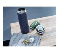 Leifheit 03275 thermos 600 ml Noir, Bleu Acier inoxydable Bleu G