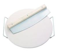 LEIFHEIT 3159 Pierre a pizza ronde avec coupe-pizza grand format G