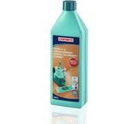 Leifheit Nettoyant parquet et stratifié concentré 1000 ml, produit nettoyage sol, entretien parquet sans trace ni résidu d'eau, savon d'entretien doux avec protection des joints
