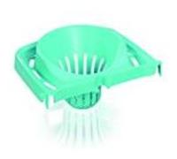 Leifheit Panier essoreur Combi Mop pour Balai à Franges, support d'essorage, pour essorer la mop sans mettre les mains dans l'eau et sans se baisser, nettoyage facile du sol, tamis essoreur pour seau