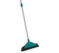 Leifheit 55243 Balai Mousse Soft & Easy Turquoise 88 x 36,5 x 15,5 cm | Balai anti-poussière 34 cm, manche télescopique de 75 à 130 cm, capture efficacement poussière et saletés, tous types de sols