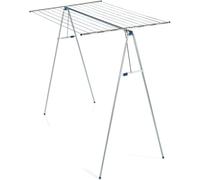 Leifheit 72706 Séchoir sur pieds haut, Métal, Gris, 12 x 12 x 166 cm