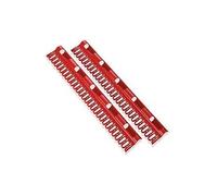 Leifheit 81534 kit de support plastique rouge 7,5 x 2 x 39 cm 2 pièces