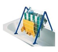 Leifheit Séchoir à linge pour baignoire Pegasus V 81540 – 11 m d'étendage, multipositions