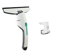 Leifheit Aspirateur à vitres et salle de bains Nemo, lave vitre électrique étanche avec adaptateur Click , sans trace ni goutte pour les surfaces lisses et les douches, utilisable 45 min, Click System