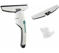 Leifheit Aspirateur à vitres et salle de bains Nemo, set nettoyage avec lave vitre électrique 360 degrés, buse salle de bains et support mural, kit sans trace ni goutte pour surfaces lisses et douches