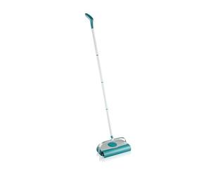 Leifheit Balai mécanique Regulus Supra, Nettoyage Efficace sans électricité | Brosse rotative idéale pour sols lisses et tapis, tête articulée pour un nettoyage facile sous les meubles, largeur de 26 cm