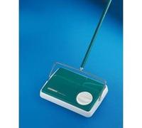 Balai mécanique Leifheit Regulus 11700, balayeuse efficace avec 3 brosses rotatives de balayage, sans câble ni électricité,turquoise