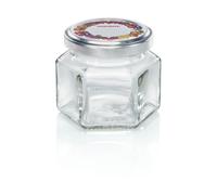 Leifheit 03209 Bocal de Stérilisation à Six Facettes 106 ml Verre Incolore 6.8 x 6.1 x 5.6 cm