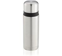 Leifheit Bouteille Isotherme Coco 0,75L, Thermos café et thé à Double paroi en Acier Inoxydable, Gourde Isotherme résistante aux Chocs à Fermeture à vis antifuite, 100% étanche