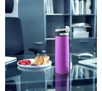 Leifheit Bouteille thermos Flip 600 ml Violet Violet G