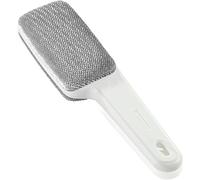 Leifheit Brosse textile Dresseta, Brosse à vêtement rectangulaire e pour retirer les fibres, cheveux, poils, etc., Brosse nettoyante anti-peluche à large surface de nettoyage